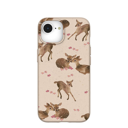 Seashell Whimsy Deer iPhone 16e/17e Case