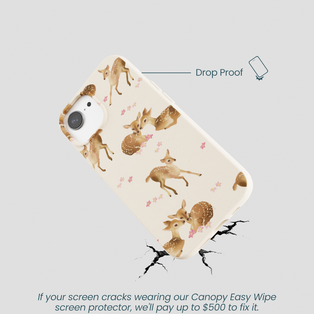 Seashell Whimsy Deer iPhone 16e/17e Case