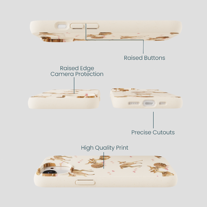 Seashell Whimsy Deer iPhone 16e/17e Case