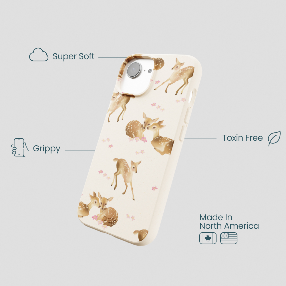 Seashell Whimsy Deer iPhone 16e/17e Case