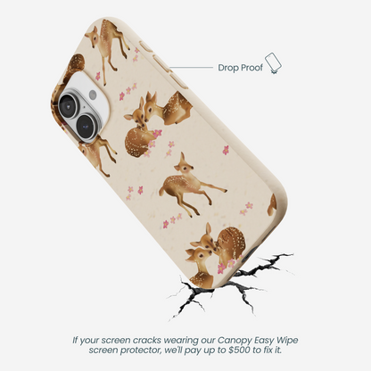Seashell Whimsy Deer iPhone 17 Case