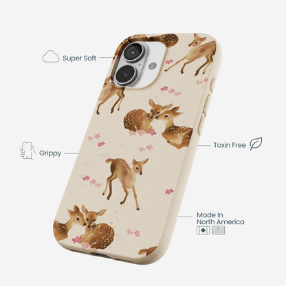 Seashell Whimsy Deer iPhone 17 Case