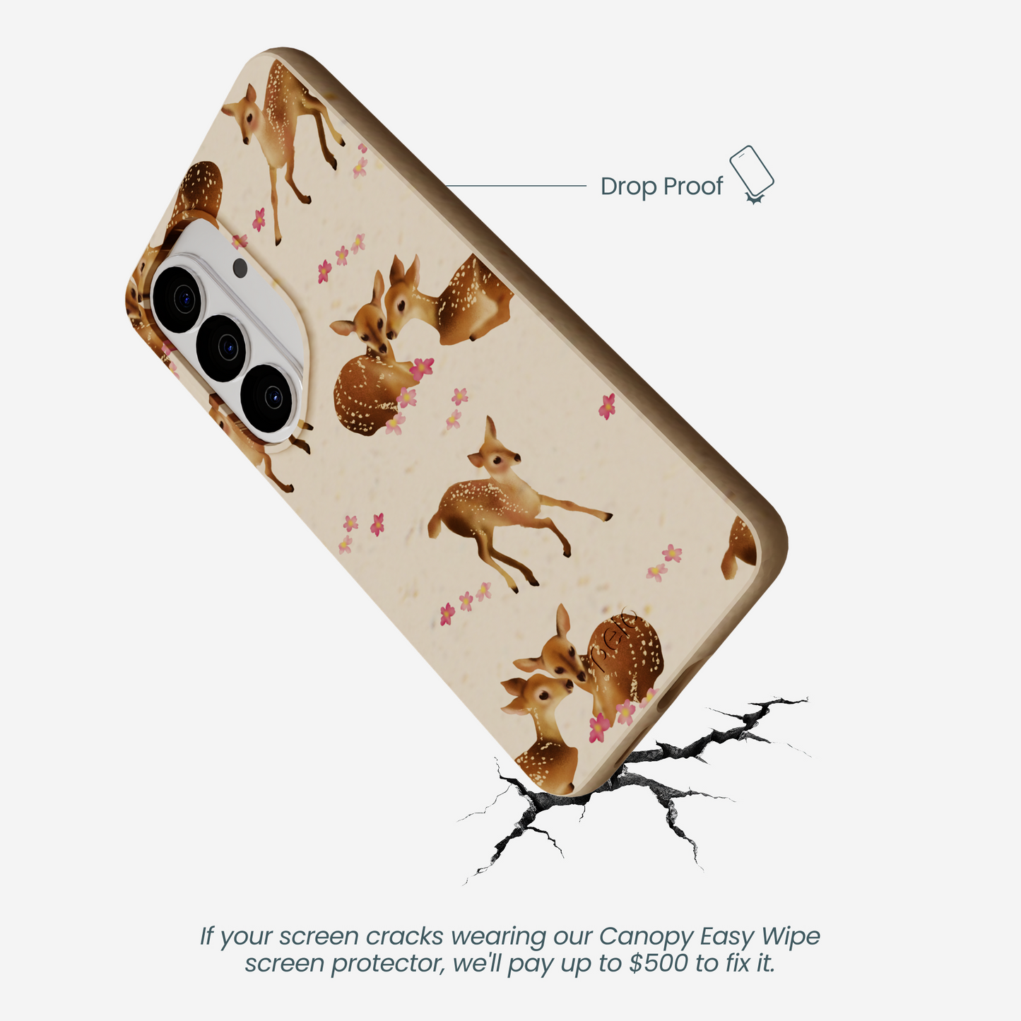 Seashell Whimsy Deer Samsung Galaxy S26 Case