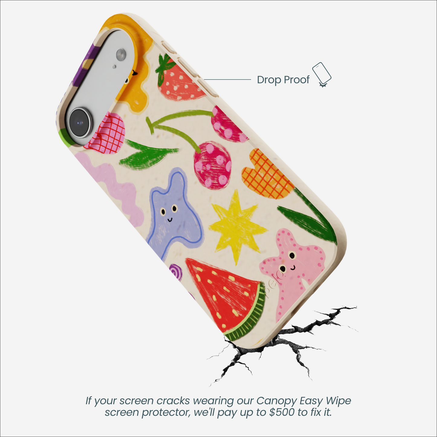 Seashell Whimsy Shapes iPhone Air Case