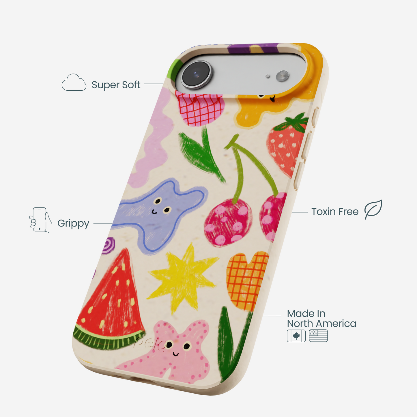 Seashell Whimsy Shapes iPhone Air Case