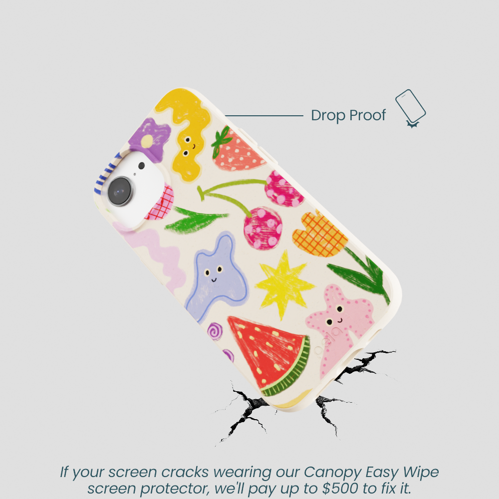 Seashell Whimsy Shapes iPhone 16e/17e Case