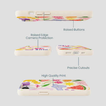 Seashell Whimsy Shapes iPhone 16e/17e Case
