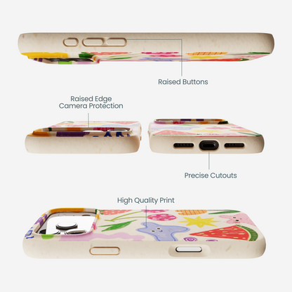 Seashell Whimsy Shapes iPhone 17 Pro Max Case