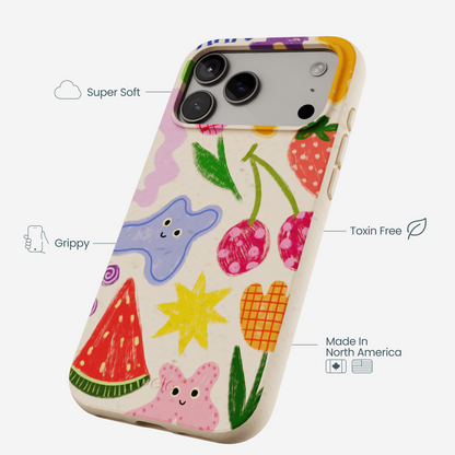 Seashell Whimsy Shapes iPhone 17 Pro Max Case