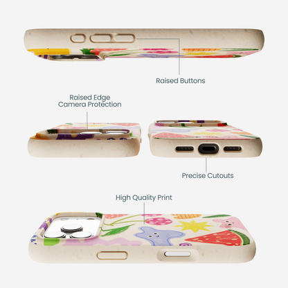 Seashell Whimsy Shapes iPhone 17 Pro Case