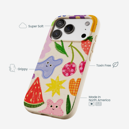 Seashell Whimsy Shapes iPhone 17 Pro Case