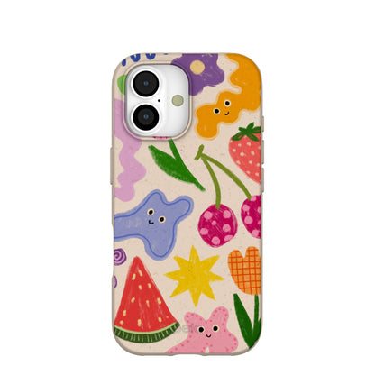 Seashell Whimsy Shapes iPhone 17 Case