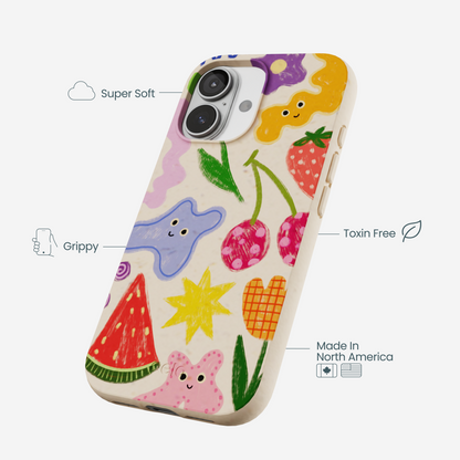 Seashell Whimsy Shapes iPhone 17 Case
