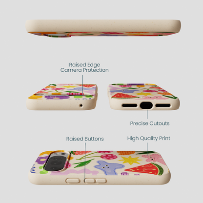 Seashell Whimsy Shapes Google Pixel 10/10 Pro Case
