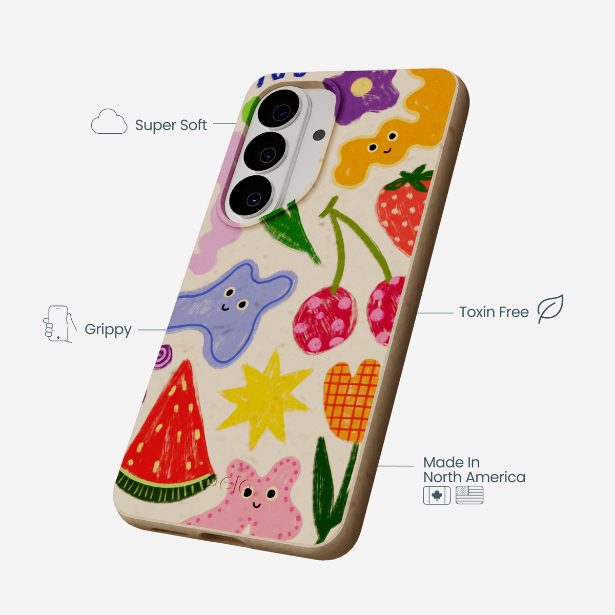 Seashell Whimsy Shapes Samsung Galaxy S26 Case