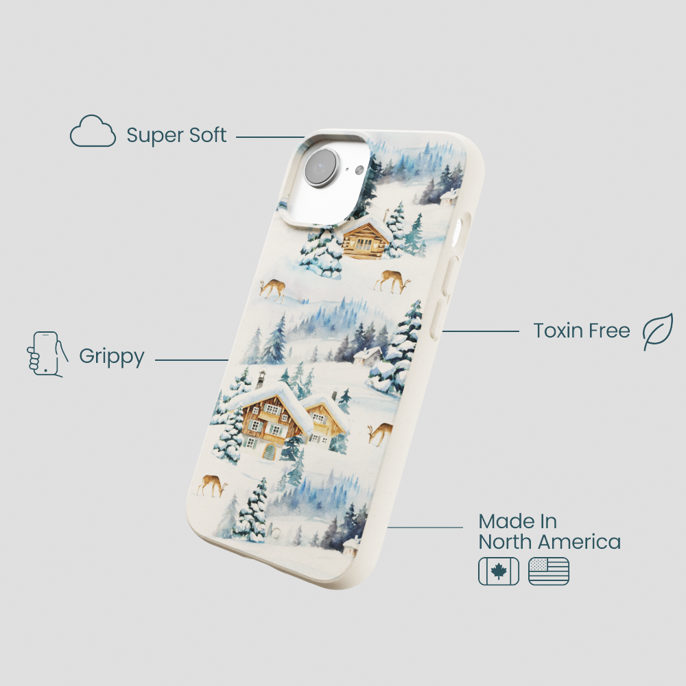 London Fog Whitetail Winter iPhone 16e/17e Case