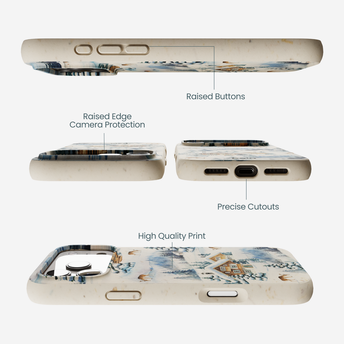 London Fog Whitetail Winter iPhone 17 Pro Max Case