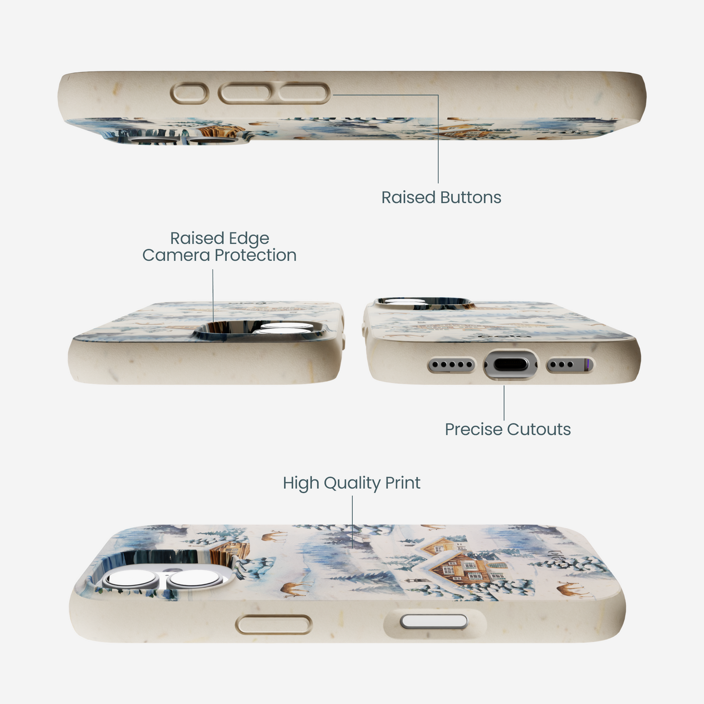 London Fog Whitetail Winter iPhone 17 Case