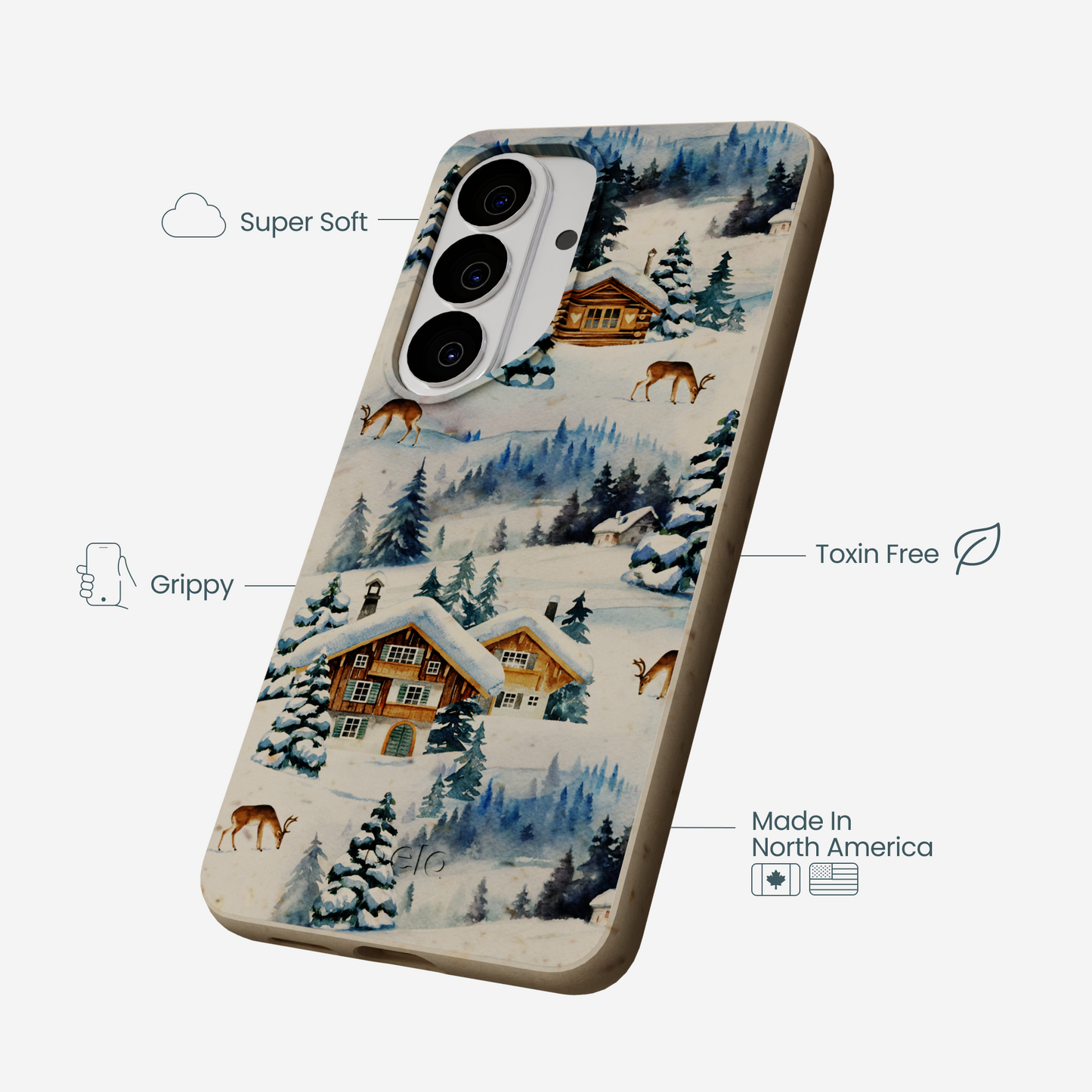 London Fog Whitetail Winter Samsung Galaxy S26 Case