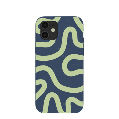 Navy Blue Wiggles iPhone 12/ iPhone 12 Pro Case