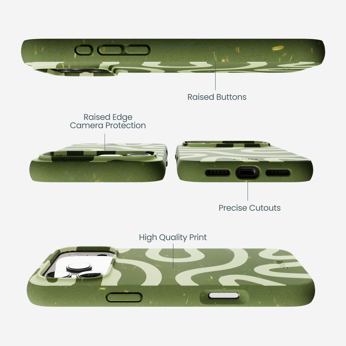 Forest Floor Wiggles iPhone 17 Pro Max Case