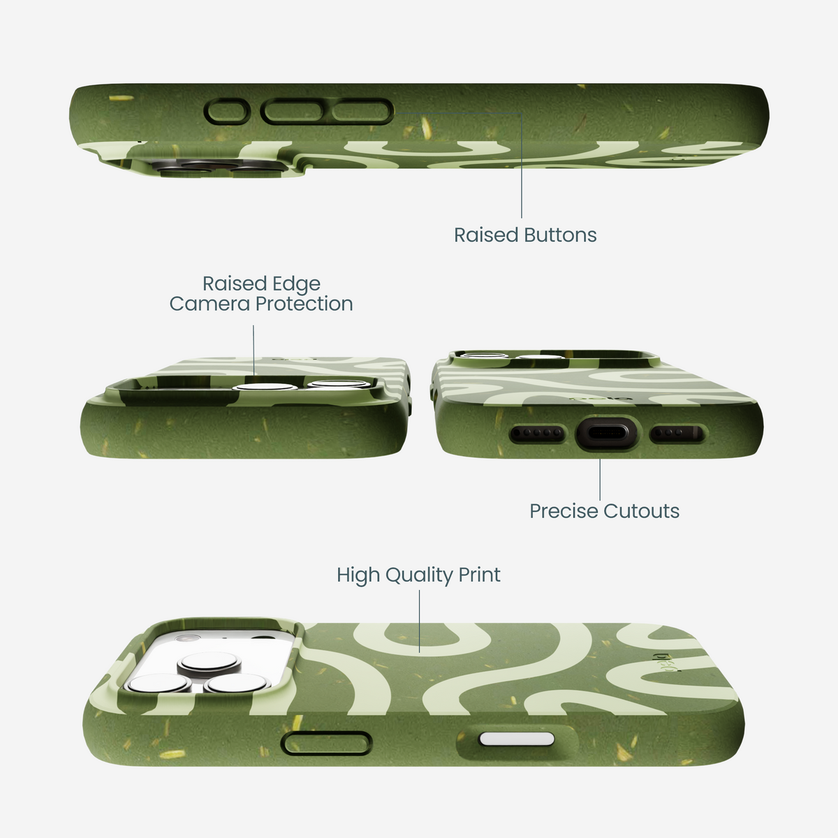 Forest Floor Wiggles iPhone 17 Pro Case