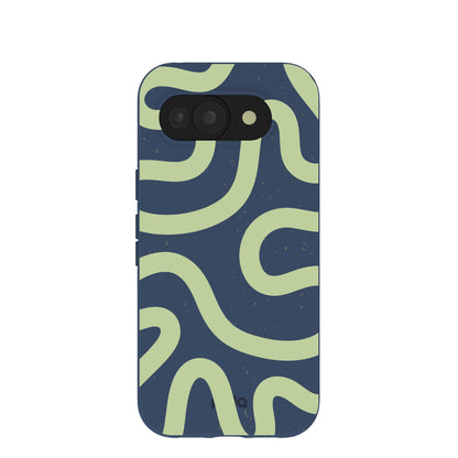 Navy Blue Wiggles Google Pixel 10a Case