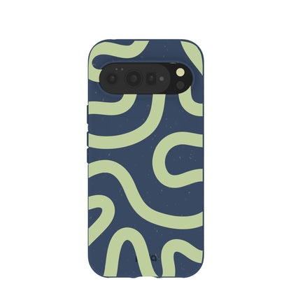Navy Blue Wiggles Google Pixel 10 Pro XL Case