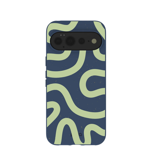Navy Blue Wiggles Google Pixel 11 Pro XL Case