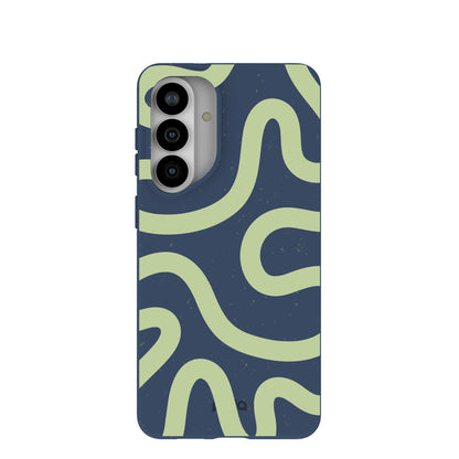 Navy Blue Wiggles Samsung Galaxy S26+(Plus) Case