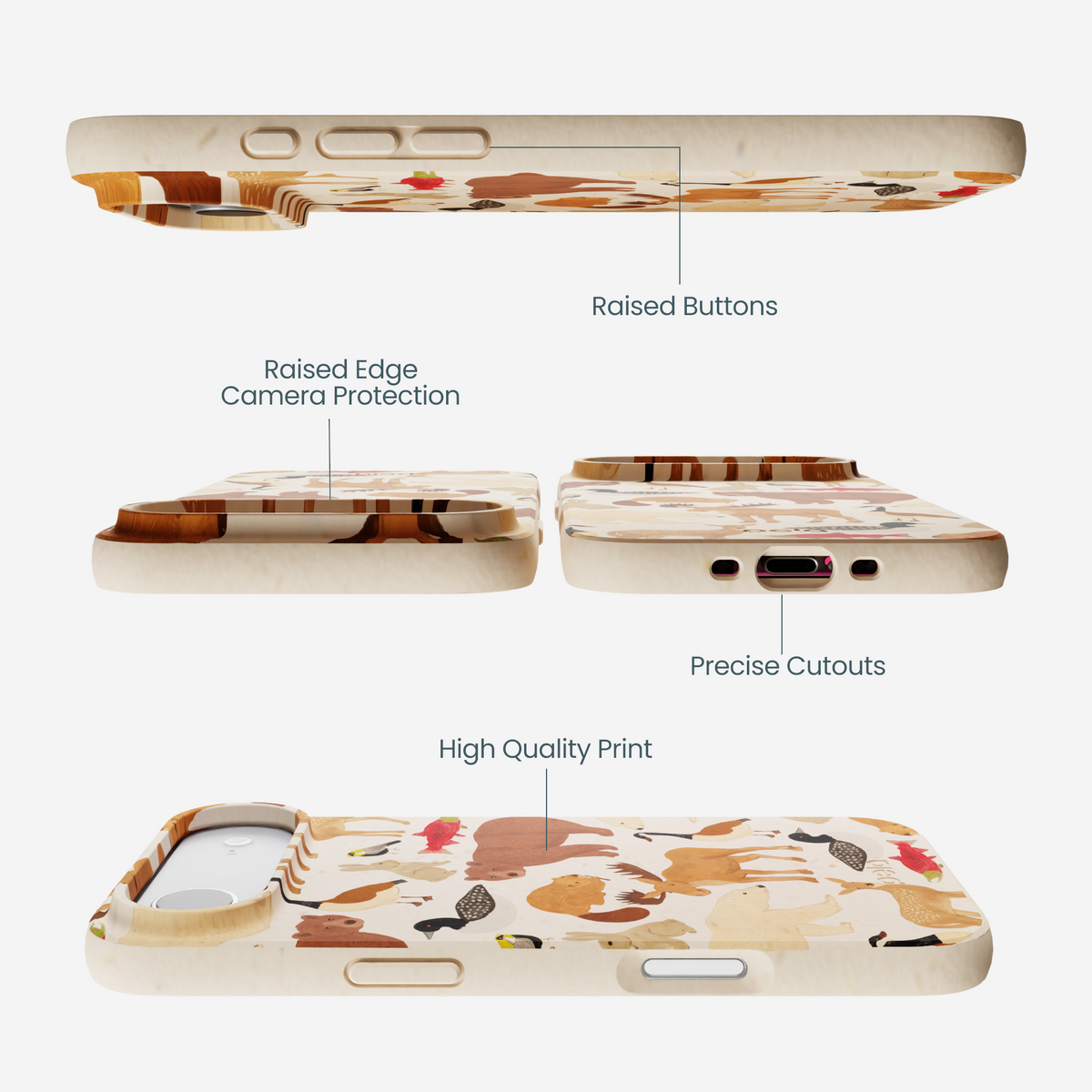 Seashell Wild Canada iPhone Air Case