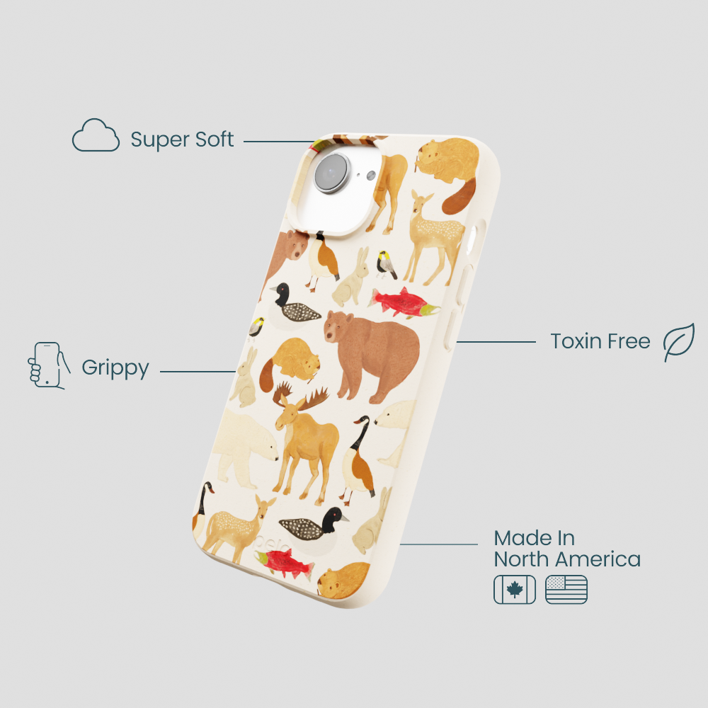 Seashell Wild Canada iPhone 16e/17e Case