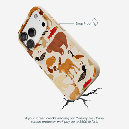 Seashell Wild Canada iPhone 17 Pro Case