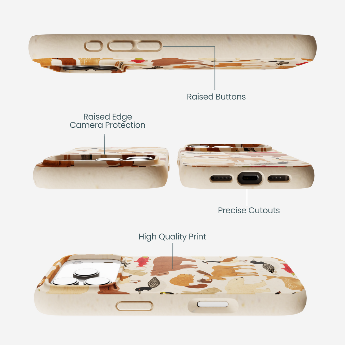 Seashell Wild Canada iPhone 17 Pro Case