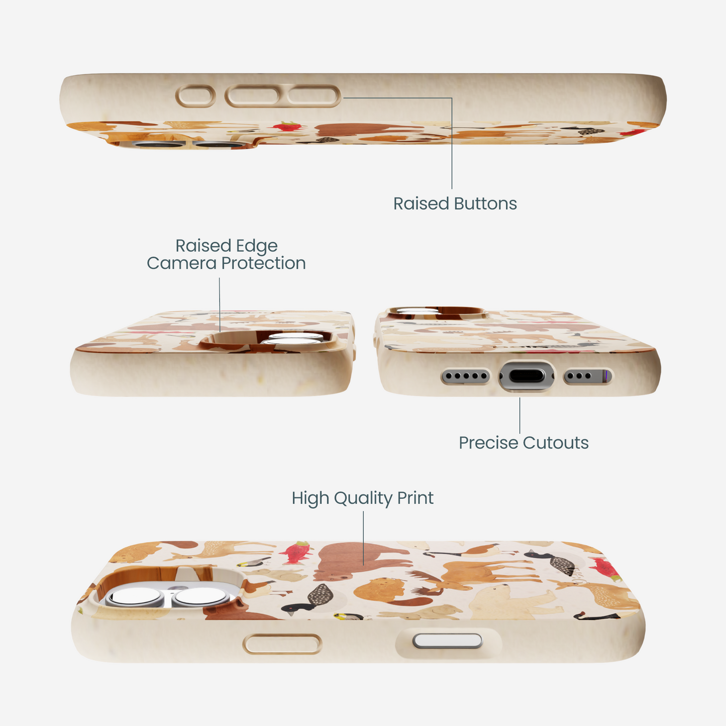Seashell Wild Canada iPhone 17 Case