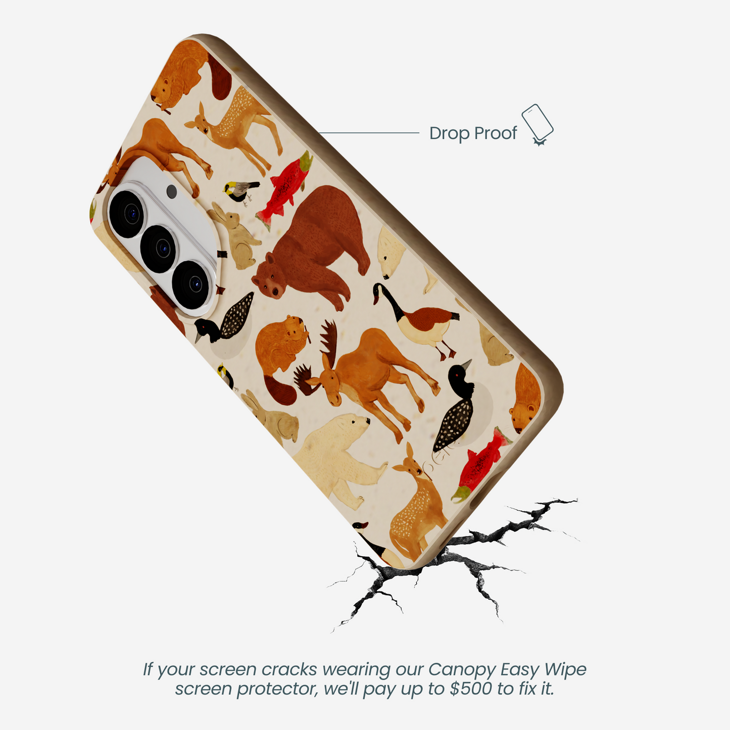 Seashell Wild Canada Samsung Galaxy S26 Case