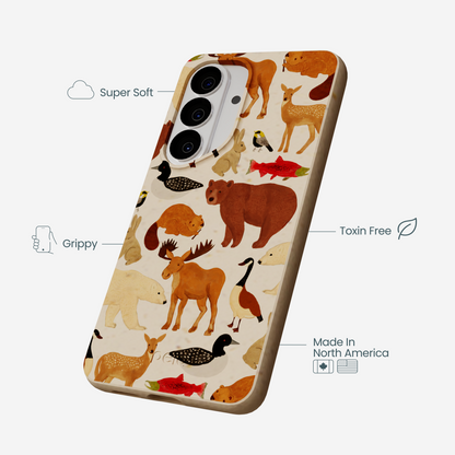 Seashell Wild Canada Samsung Galaxy S26 Case