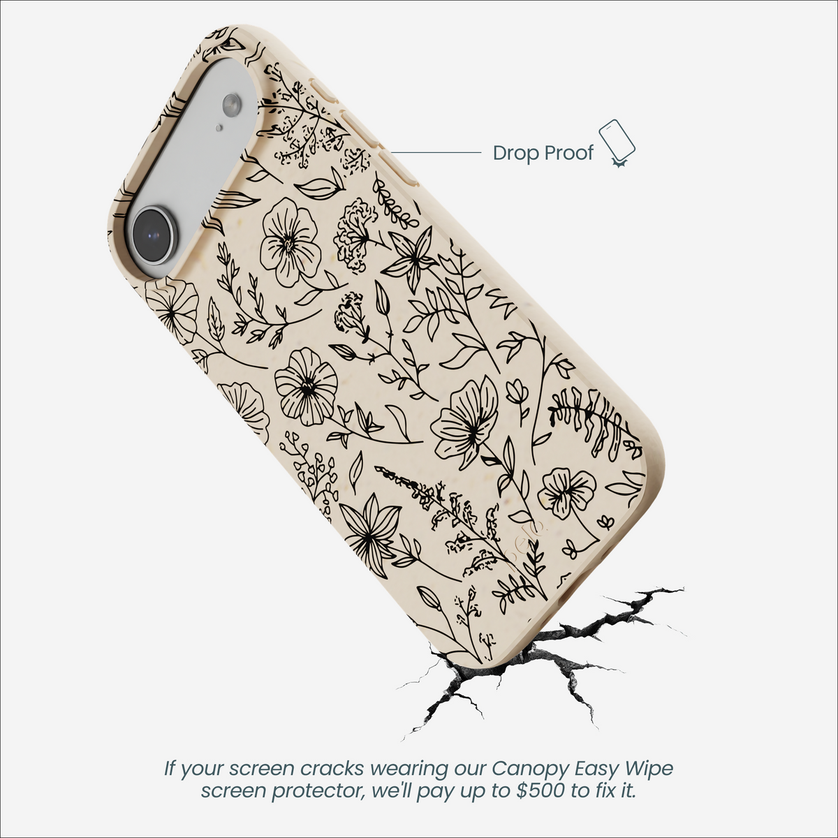 Seashell Wild Flower iPhone Air Case