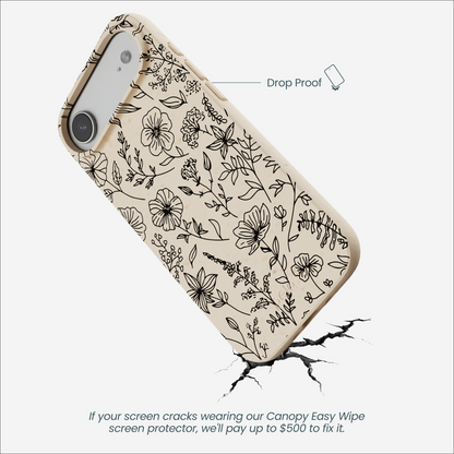 Seashell Wild Flower iPhone Air Case