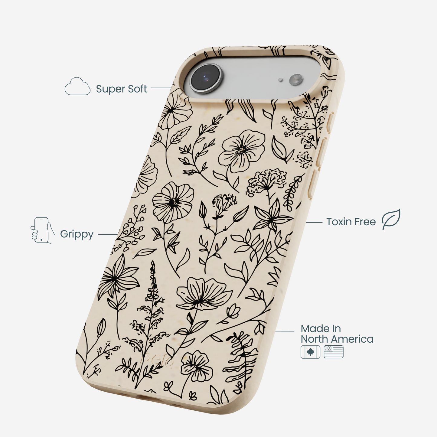 Seashell Wild Flower iPhone Air Case