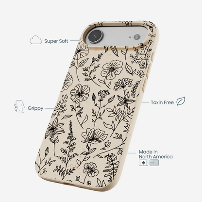 Seashell Wild Flower iPhone Air Case