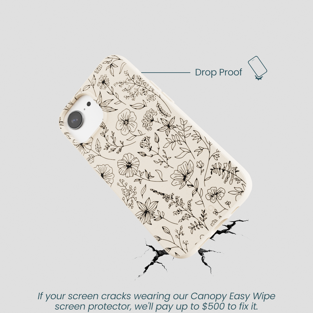 Seashell Wild Flower iPhone 16e/17e Case