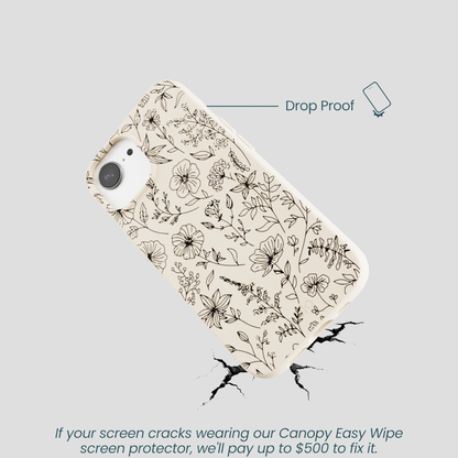Seashell Wild Flower iPhone 16e/17e Case