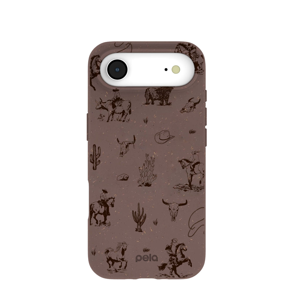 Chocolate Brown Wild Frontier iPhone Air Case