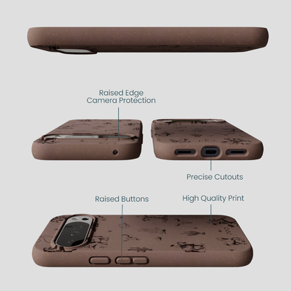 Chocolate Brown Wild Frontier Google Pixel 10 Pro XL Case