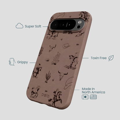 Chocolate Brown Wild Frontier Google Pixel 10 Pro XL Case