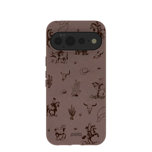 Chocolate Brown Wild Frontier Google Pixel 11 Pro XL Case