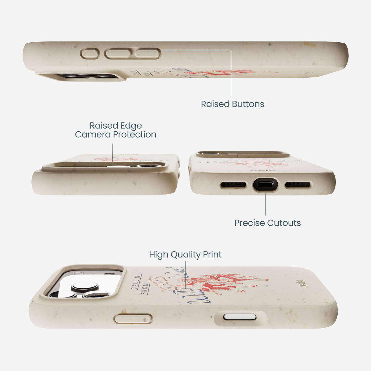 London Fog Wild West Calling iPhone 17 Pro Max Case