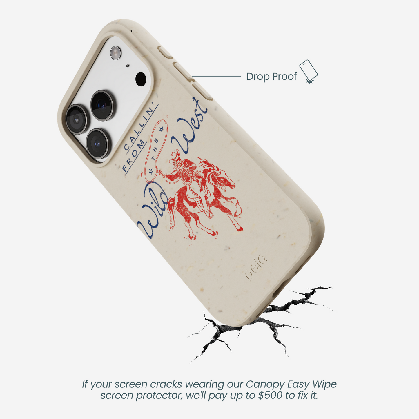 London Fog Wild West Calling iPhone 17 Pro Case