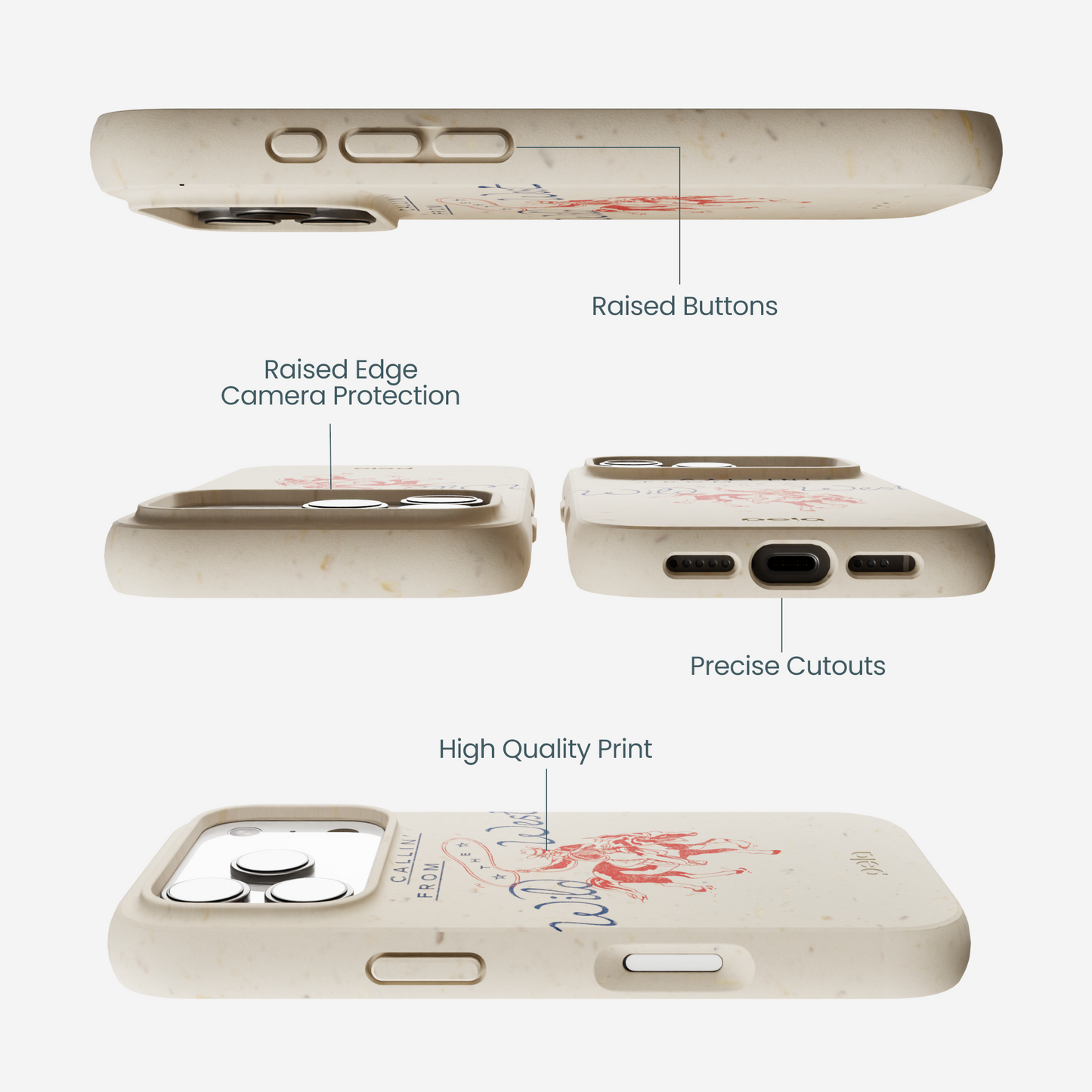 London Fog Wild West Calling iPhone 17 Pro Case